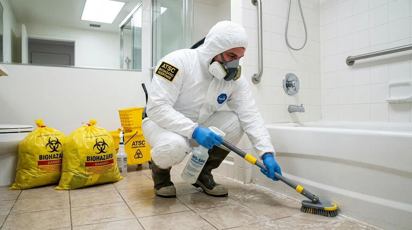 Decontamination equipment deployed for Blood Cleanup in Hornsby Bend